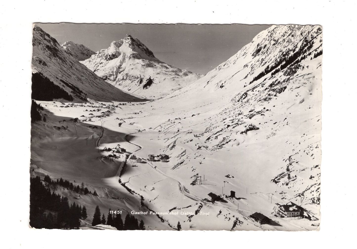 Ansichtskarte Gasthof Paznauner Hof / Galtür / Tirol / Österreich / N1-66