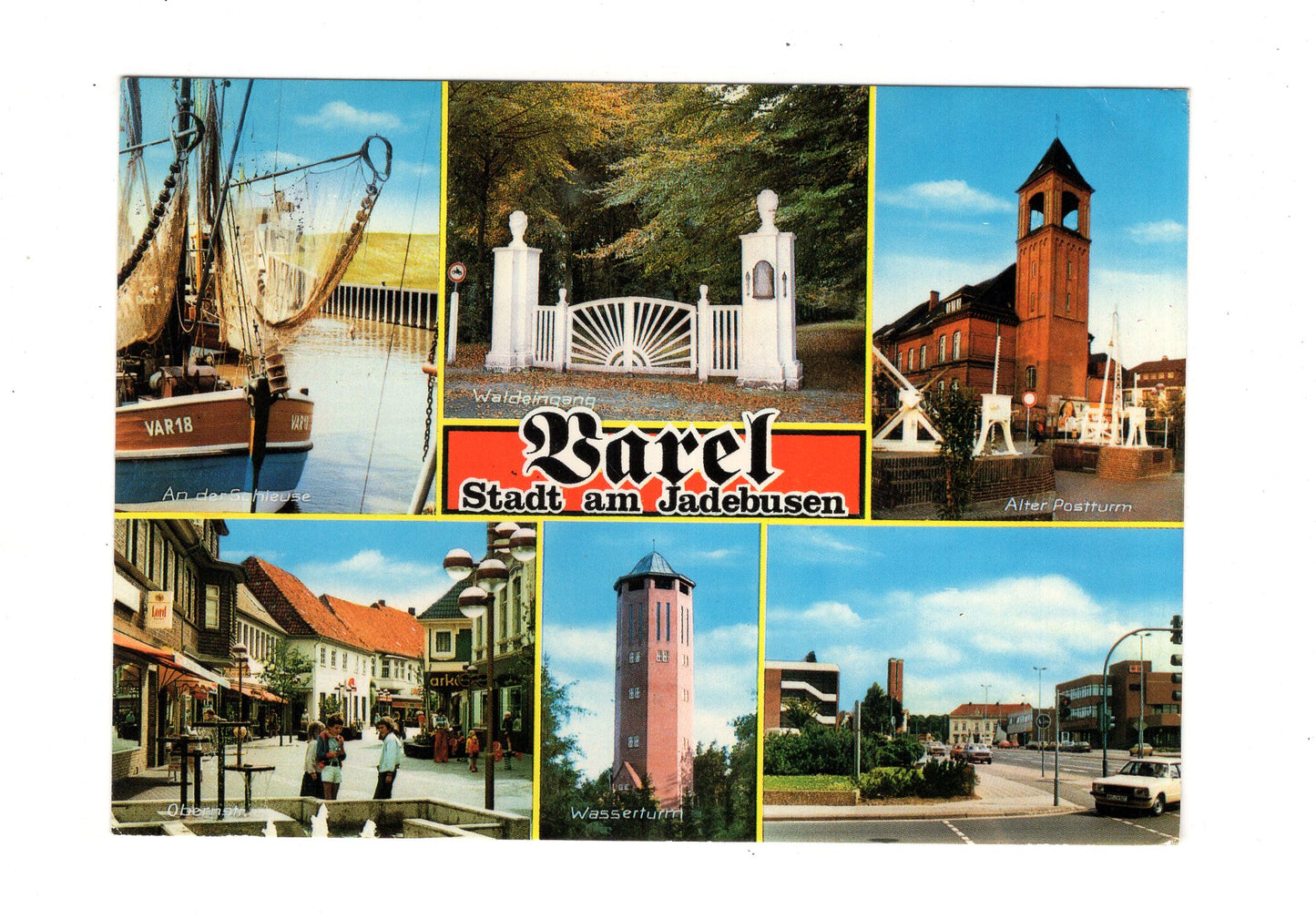 Ansichtskarte Varel - Stadt am Jadebusen