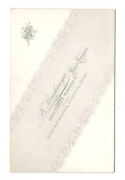 Fotografie Soldat mit Familie - Göttingen 1890er