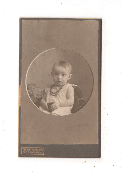 Fotografie Schönes Kinderbild / Baby - Berlin 1906