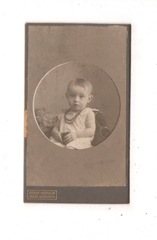 Fotografie Schönes Kinderbild / Baby - Berlin 1906