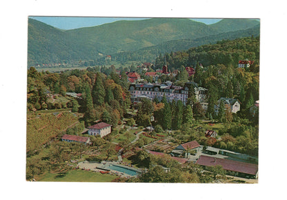 Ansichtskarte Badenweiler / Schwarzwald / Hotel Römerbad mit Schwimmbad