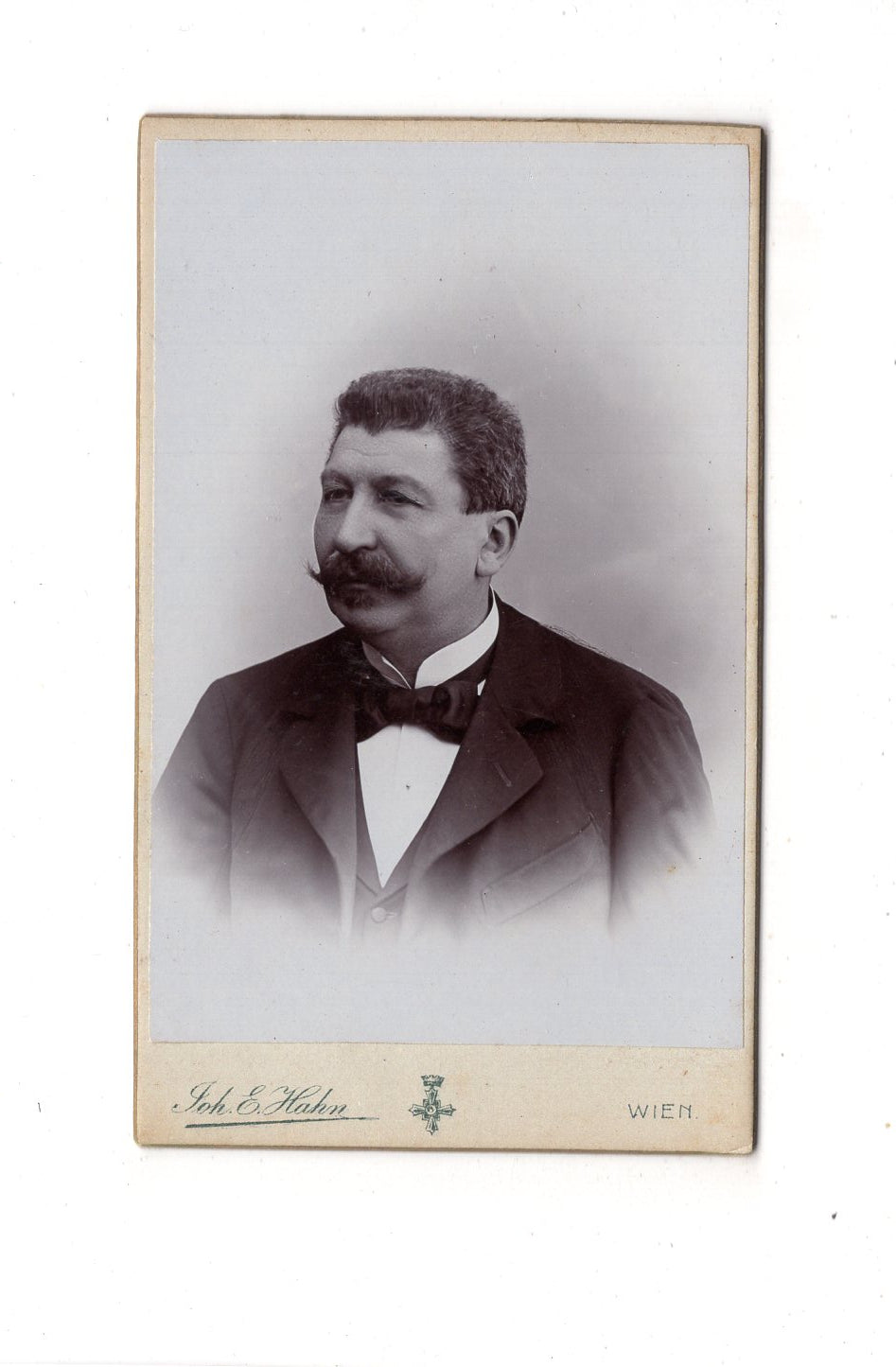 Fotografie Herrenportrait - Wien 1901 / CDV C1-23
