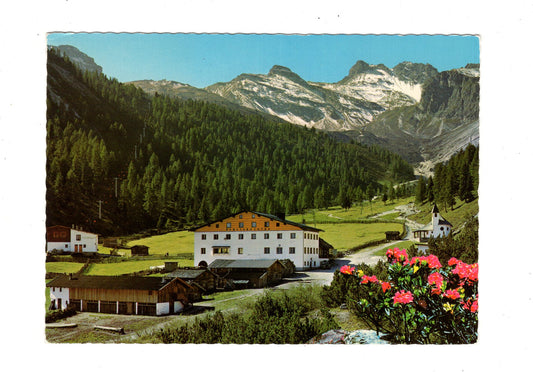 Ansichtskarte Alpengastwirtschaft Schlicker Alm / Stubaital / Tirol / Österreich