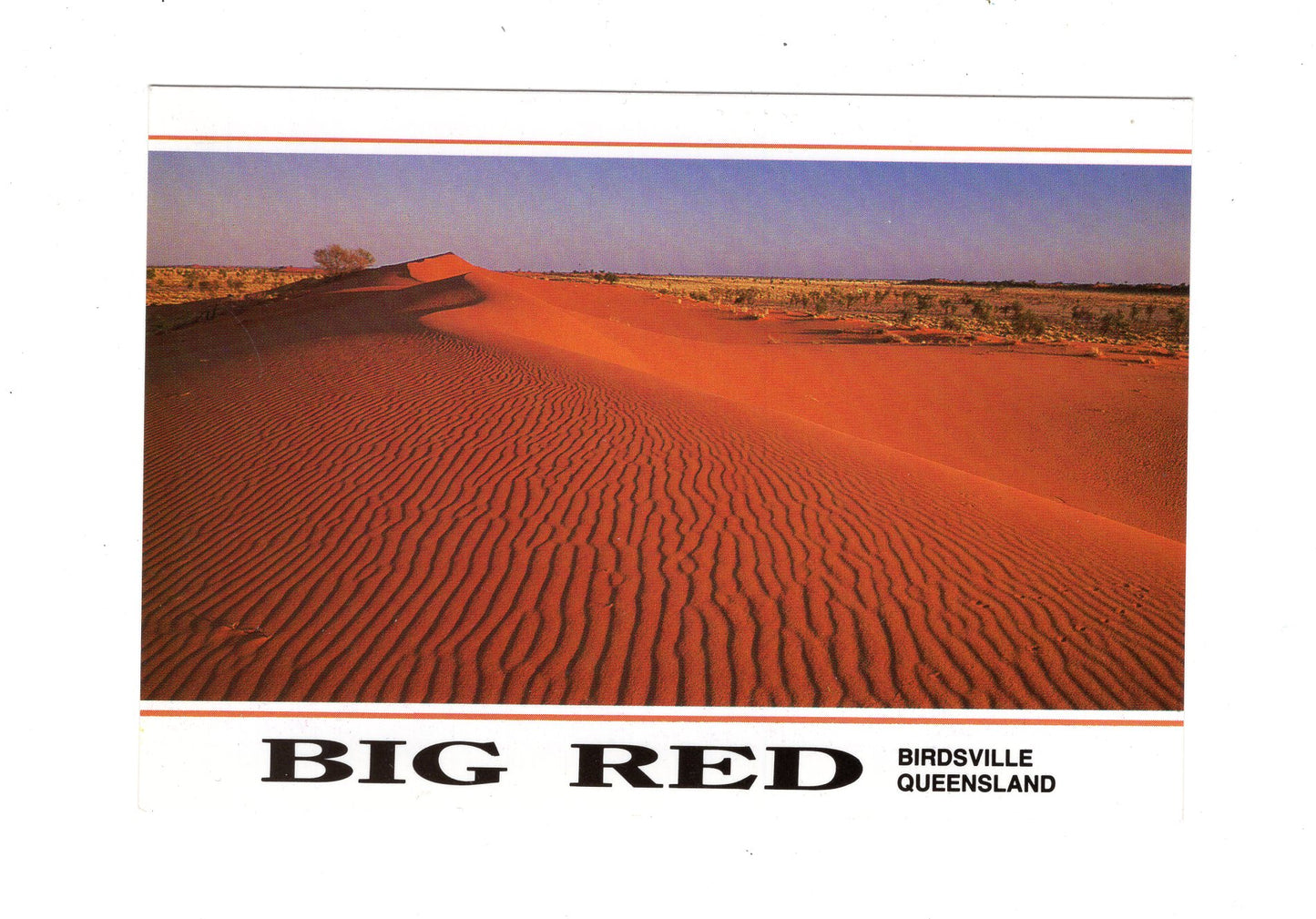 Ansichtskarte Big Red / Birdsville / Queensland / Australien