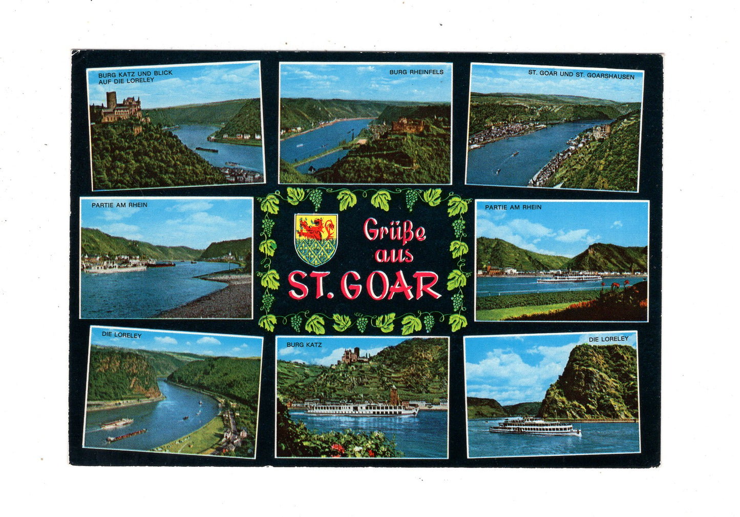 Ansichtskarte St. Goar / Loreley / Burg Katz +++ / M1-65