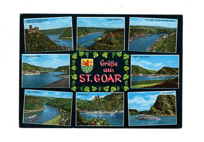 Ansichtskarte St. Goar / Loreley / Burg Katz +++ / M1-65