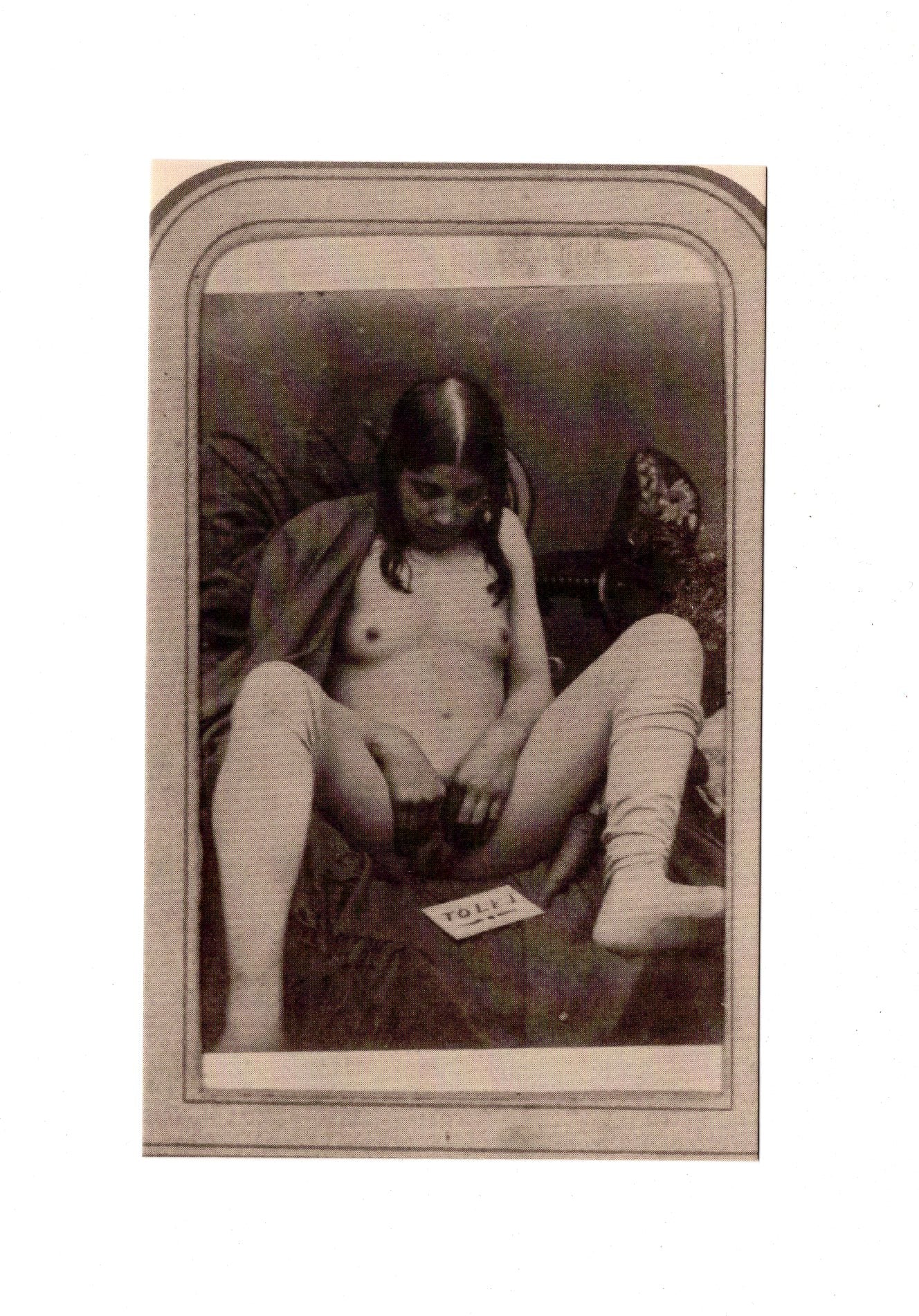 Ansichtskarte Akt / Erotik / Erotische Szene