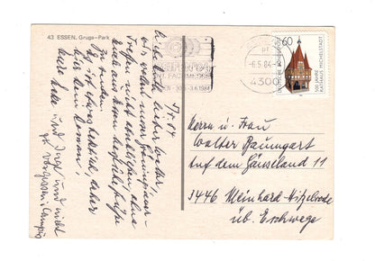 Ansichtskarte Essen / Gruga-Park / G1-60