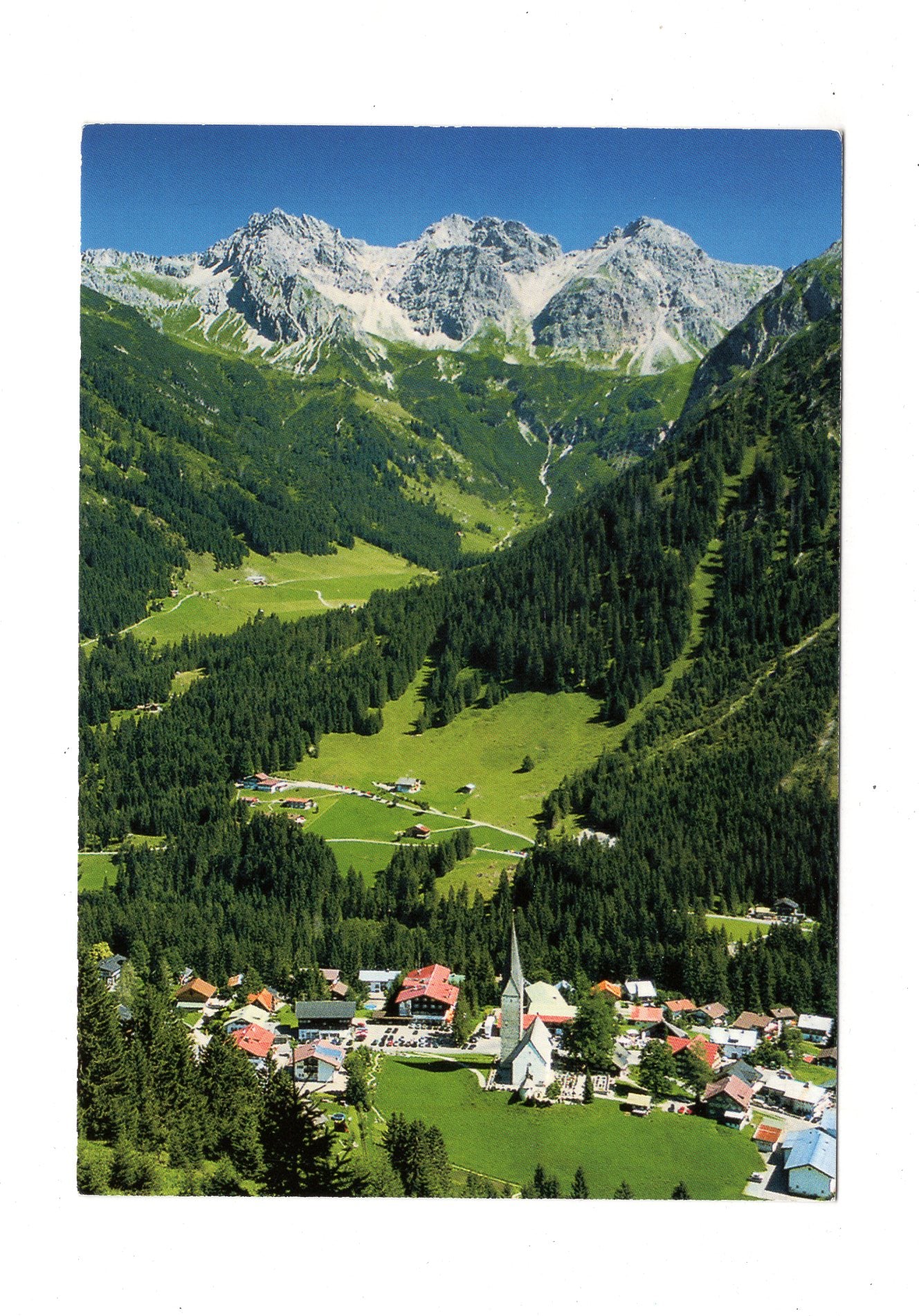 Ansichtskarte Mittelberg / Kleinwalsertal / Österreich