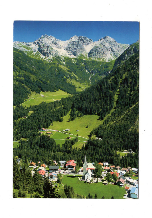 Ansichtskarte Mittelberg / Kleinwalsertal / Österreich