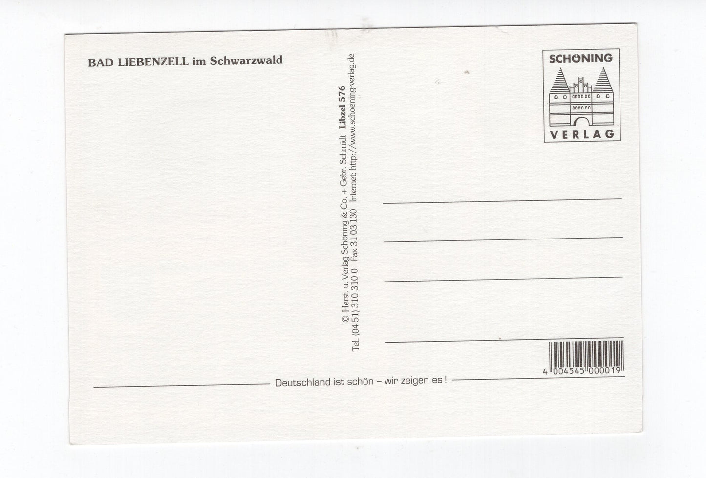 Ansichtskarte Bad Liebenzell im Schwarzwald