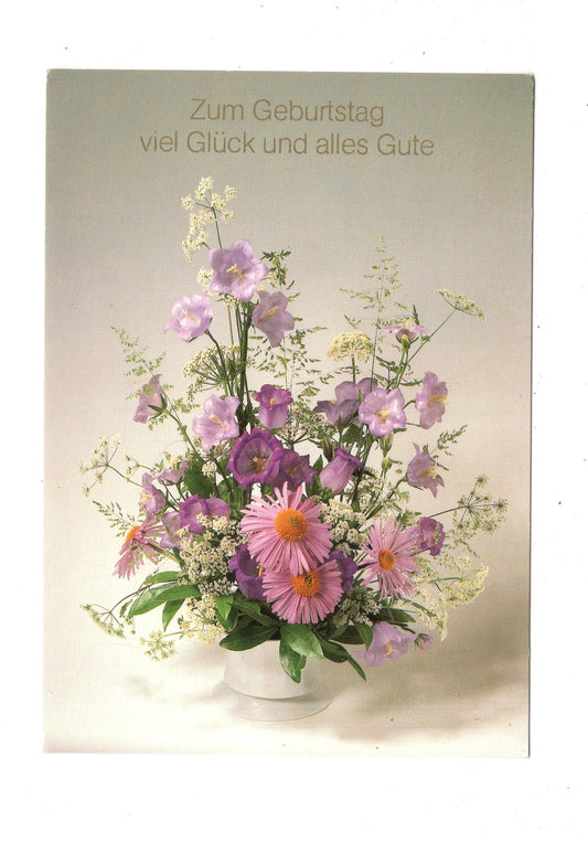 Ansichtskarte Glückwünsche / Glückwunsch zum Geburtstag / L1-58
