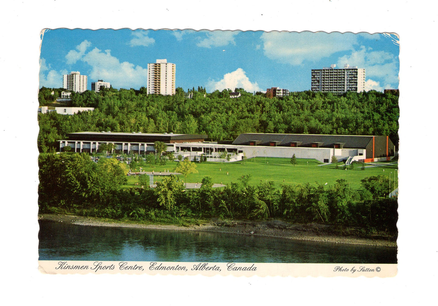 Ansichtskarte Kinsmen Sports Centre / Edmonton / Alberta / Kanada