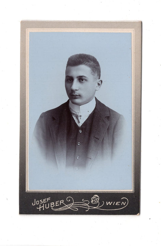Fotografie Herrenportrait - Wien 1910er / CDV C1-23
