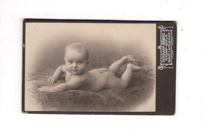 Fotografie Schönes Kinderbild / Baby - Rixdorf-Berlin 1900er