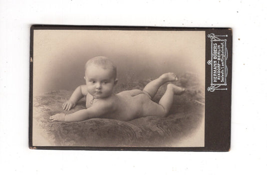 Fotografie Schönes Kinderbild / Baby - Rixdorf-Berlin 1900er
