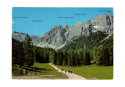 Ansichtskarte Stubaital / Tirol / Österreich