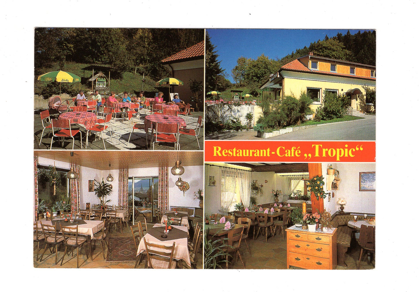 Ansichtskarte Restaurant-Café Tropic / Wurmlingen / Tuttlingen / I1-53