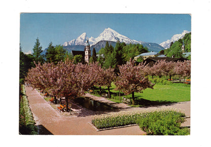 Ansichtskarte Kurgarten in Berchtesgaden