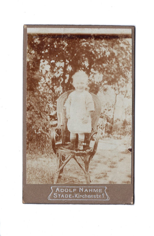 Fotografie Niedliches kleines Kind - Stade 1900er