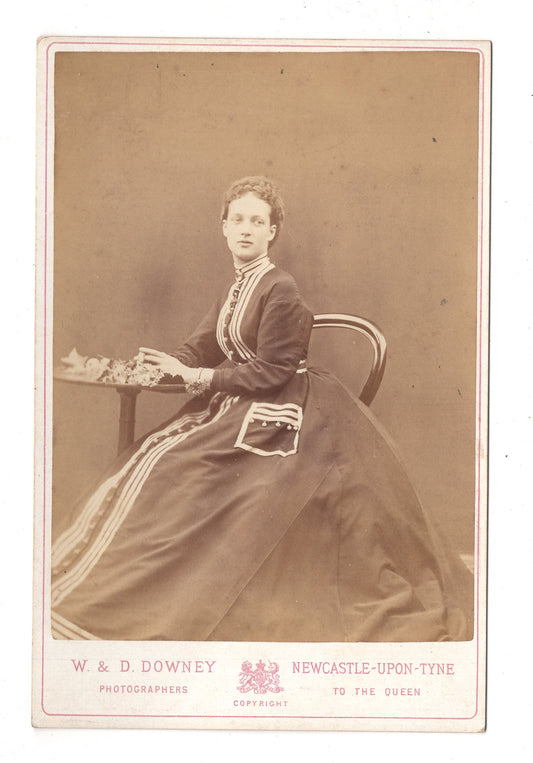 Fotografie Prinzessin Alexandra von Wales - Newcastle-upon-Tyne 1860er / CAB U-23