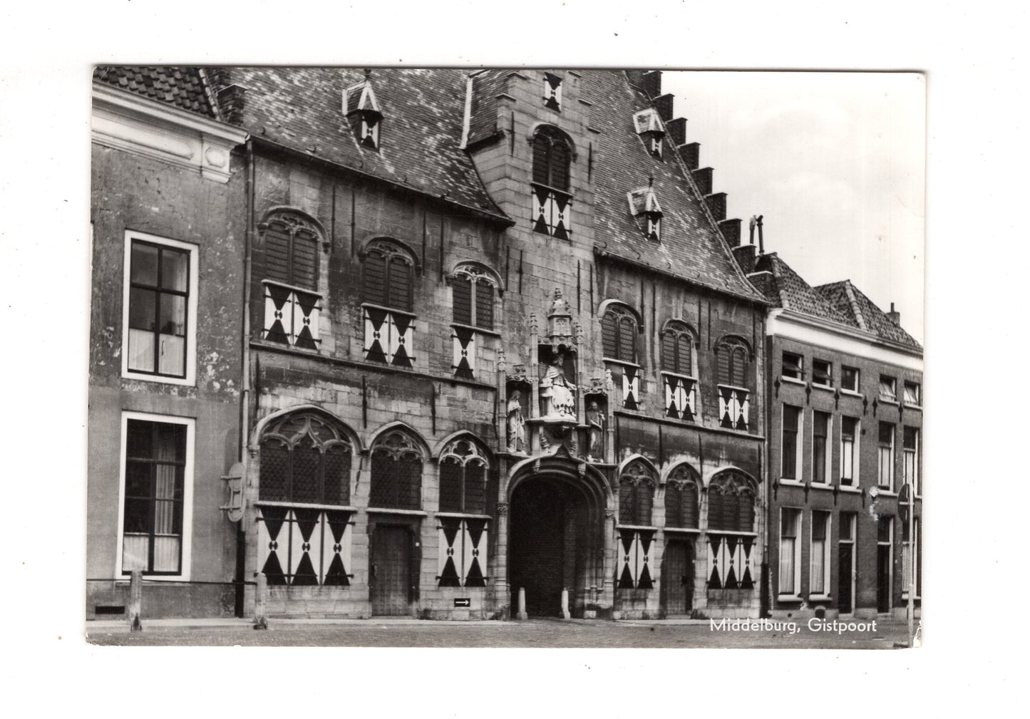 Ansichtskarte Middelburg / Gistpoort / Niederlande / M1-69