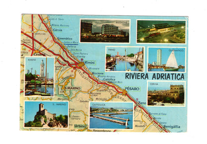 Ansichtskarte Riviera Adriatica / Italien