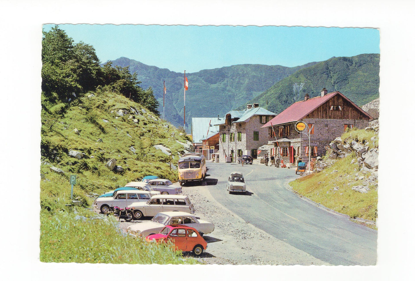 Ansichtskarte Plöckenpass / Grenze / Kärnten / Österreich