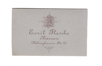 Fotografie Damenportrait - Barmen 1880er