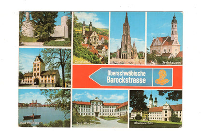 Ansichtskarte Oberschwäbische Barockstraße / Zwiefalten +++
