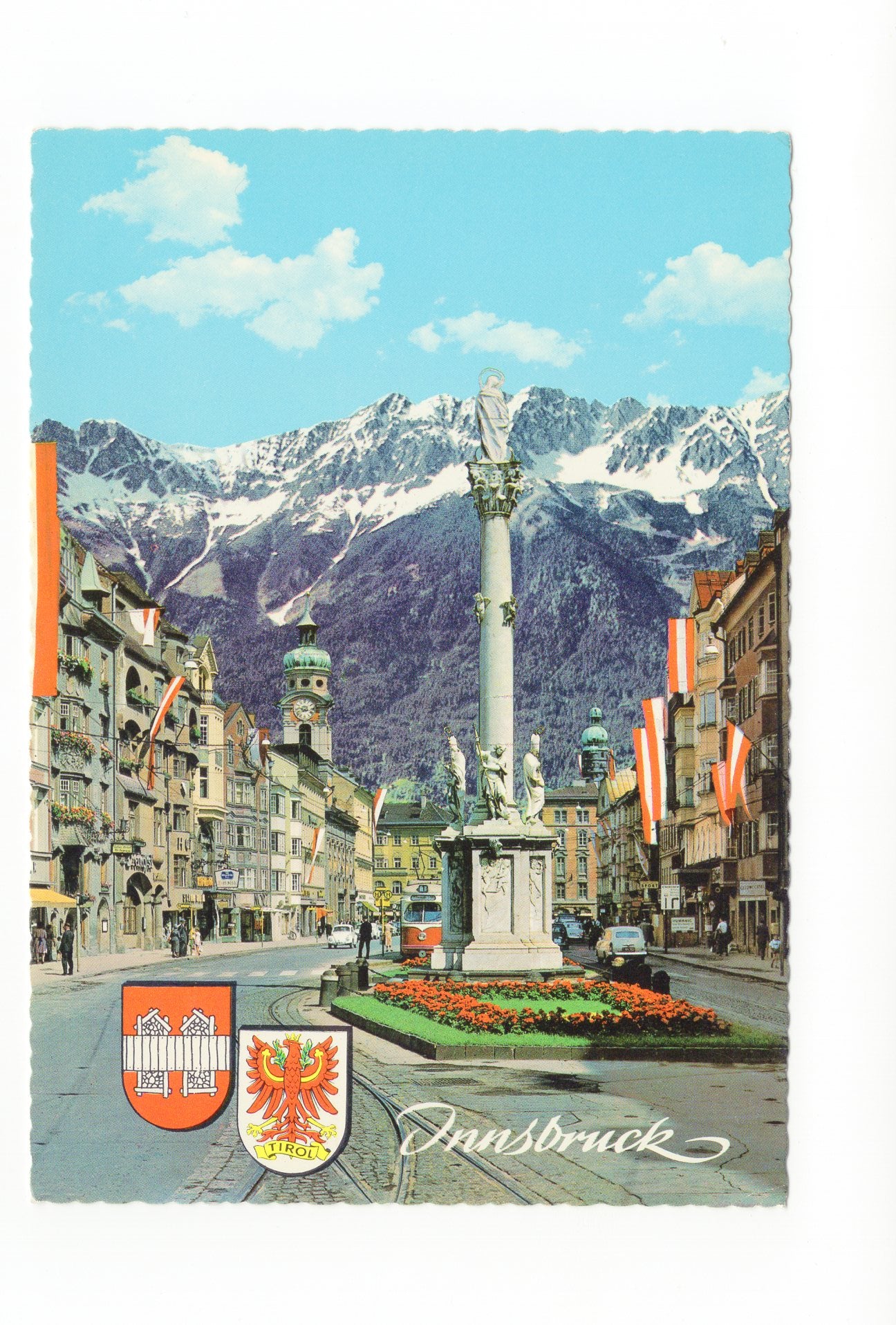 Ansichtskarte Innsbruck / Maria-Theresien-Straße / Tirol / Österreich