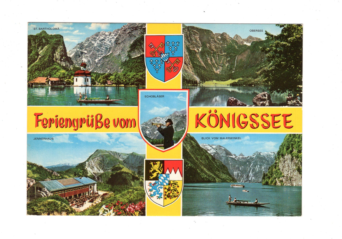 Ansichtskarte Feriengrüße vom Königssee / G1-60