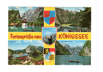 Ansichtskarte Feriengrüße vom Königssee / G1-60