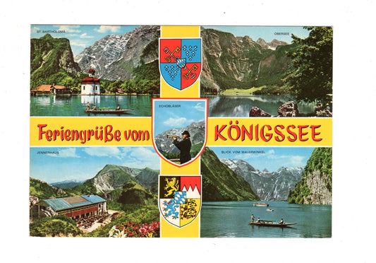 Ansichtskarte Feriengrüße vom Königssee / G1-60