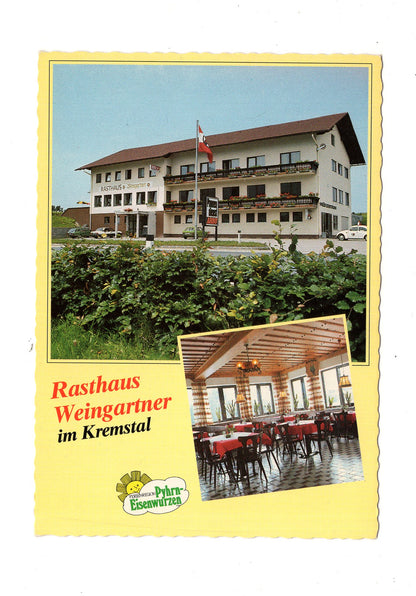 Ansichtskarte Rasthaus Weingartner im Kremstal / Kirchdorf a. d. Krems / Österreich