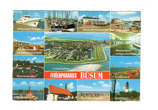 Ansichtskarte Nordseeheilbad Büsum / Fischerhafen +++ / L1-67