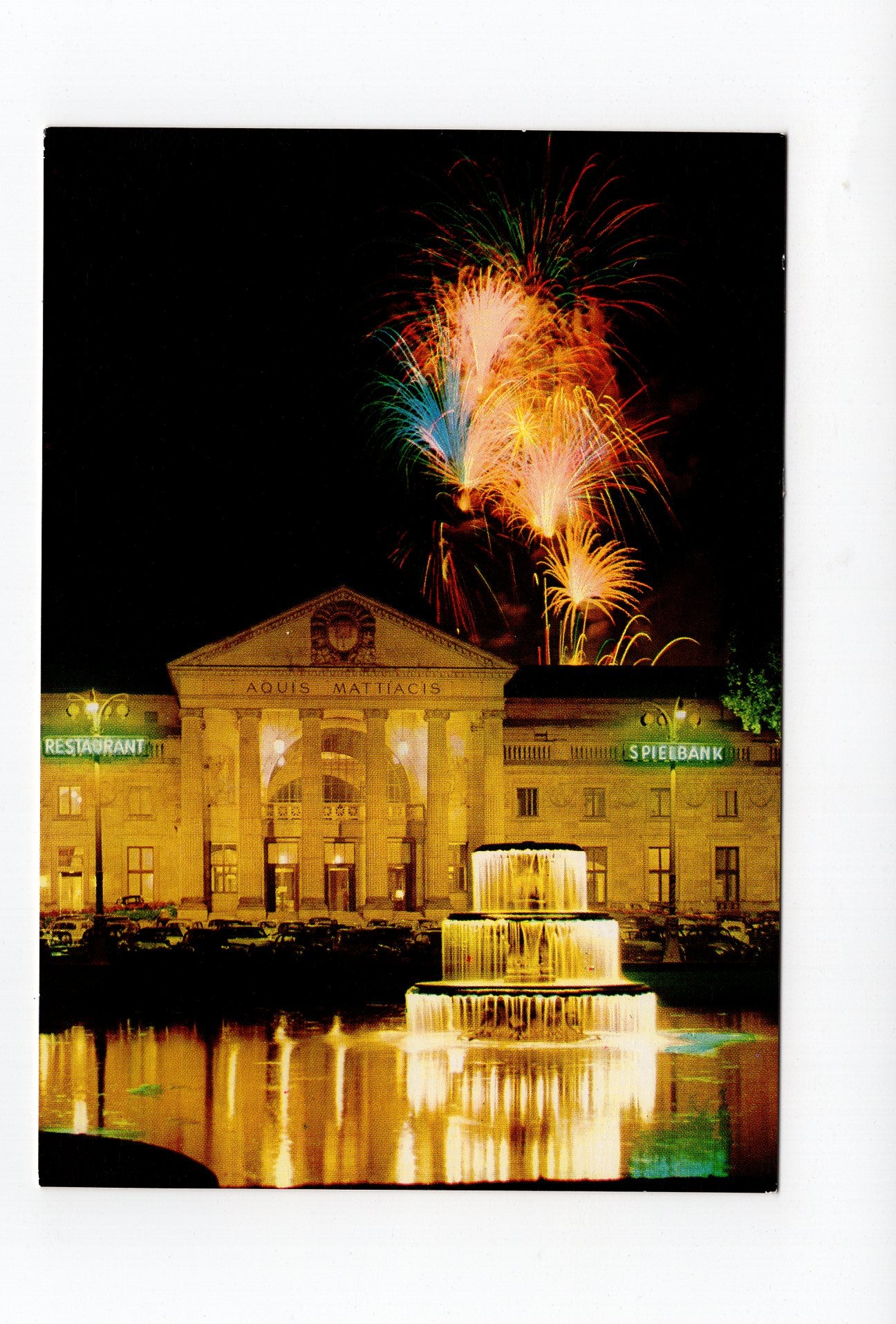 Ansichtskarte Wiesbaden / Kurhaus