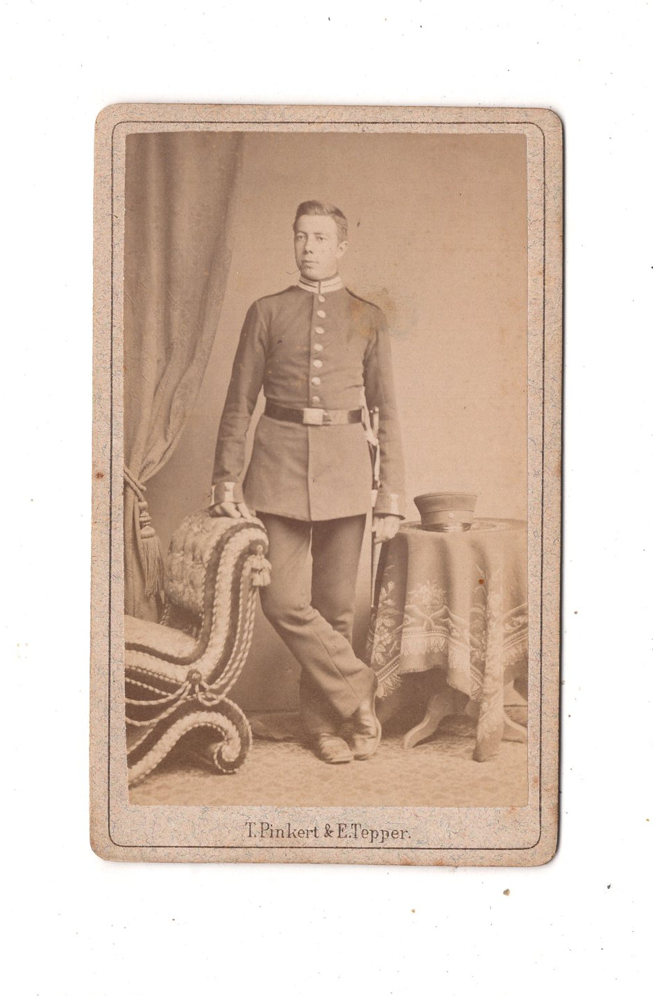 Fotografie Soldat - Berlin 1870er