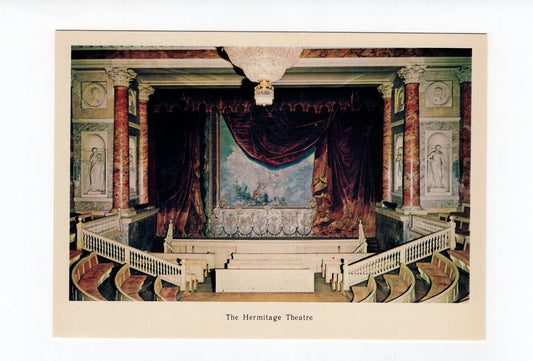 Ansichtskarte Leningrad / The Hermitage Theatre / Russland