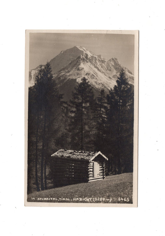 Ansichtskarte Habicht / Stubaital / Tirol / Österreich - 1928