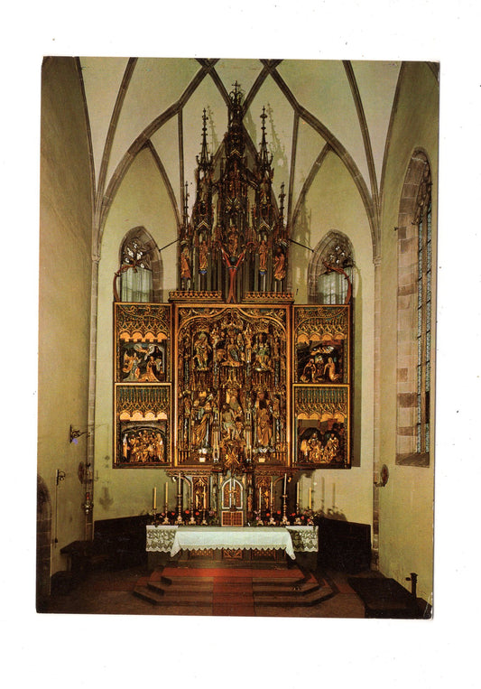 Ansichtskarte Schnatterpeck-Altar in Niederlana / Italien