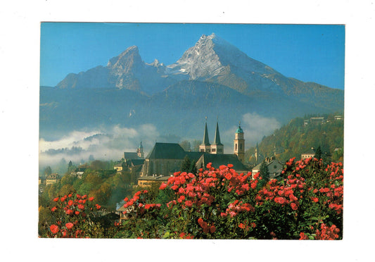 Ansichtskarte Berchtesgaden mit Watzmanngruppe
