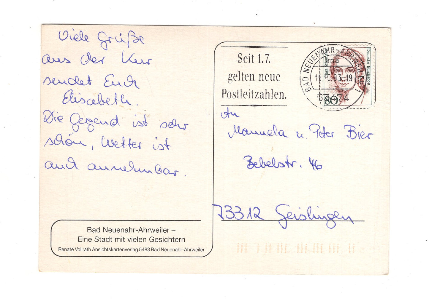 Ansichtskarte Bad Neuenahr-Ahrweiler