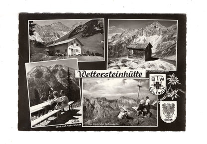Ansichtskarte Wettersteinhütte / Leutasch / Tirol / Österreich / N1-66