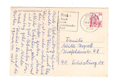 Ansichtskarte Nordseeheilbad Büsum / Fischerhafen +++ / L1-67