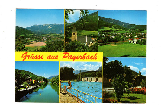 Ansichtskarte Payerbach an der Rax / Österreich
