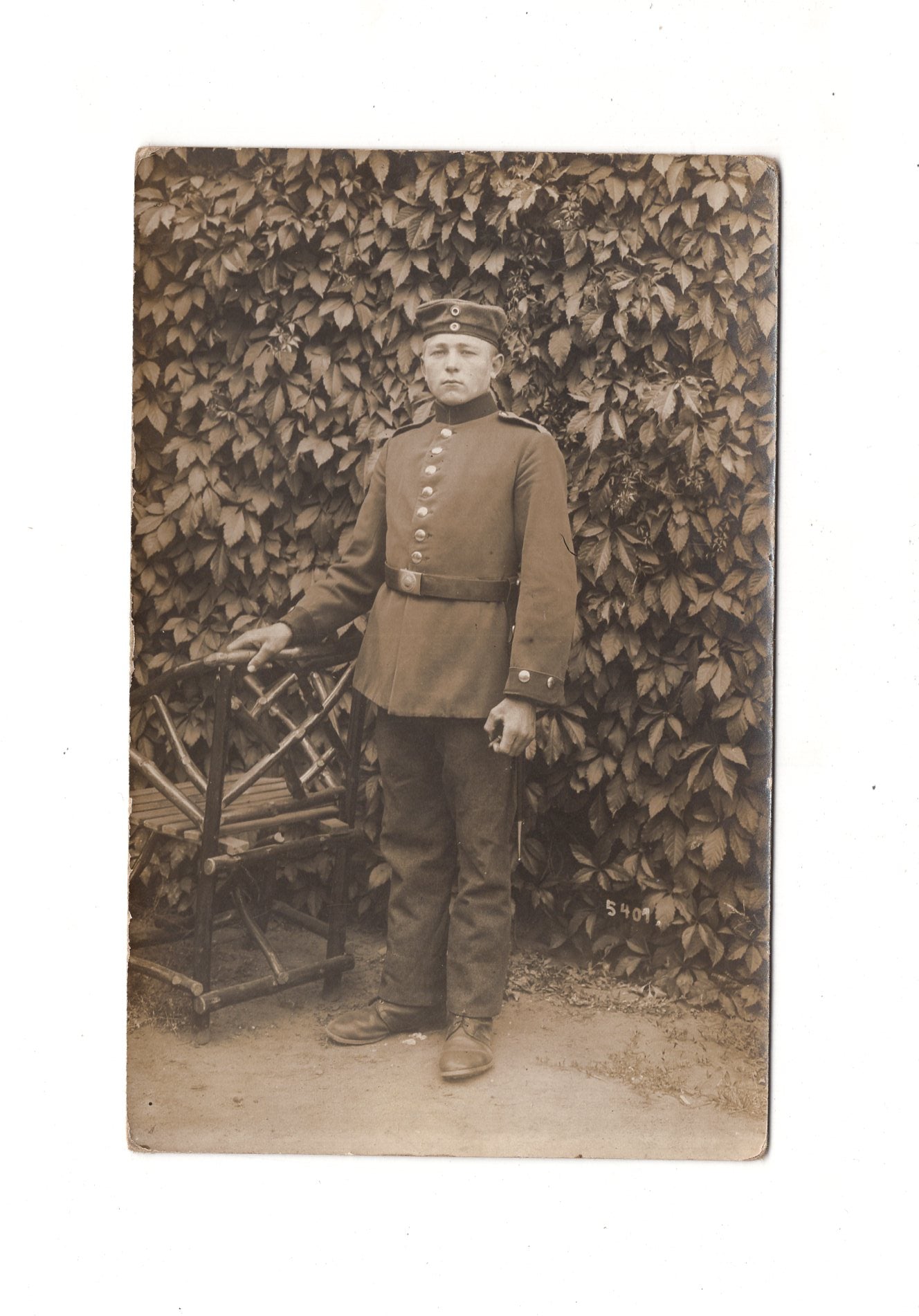 Ansichtskarte Soldat / Soldatenportrait - Jüterbog