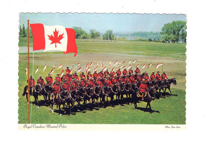 Ansichtskarte Royal Canadian Mounted Police / Kanada