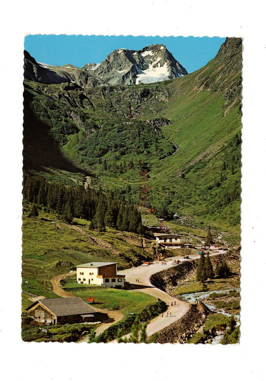 Ansichtskarte Alpengasthof Mutterbergalm / Stubaital / Tirol / Österreich